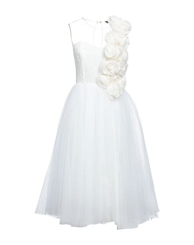 Woman Midi dress Ivory