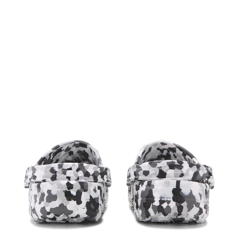 Graphic Classic Clog Shoes (Black/White)