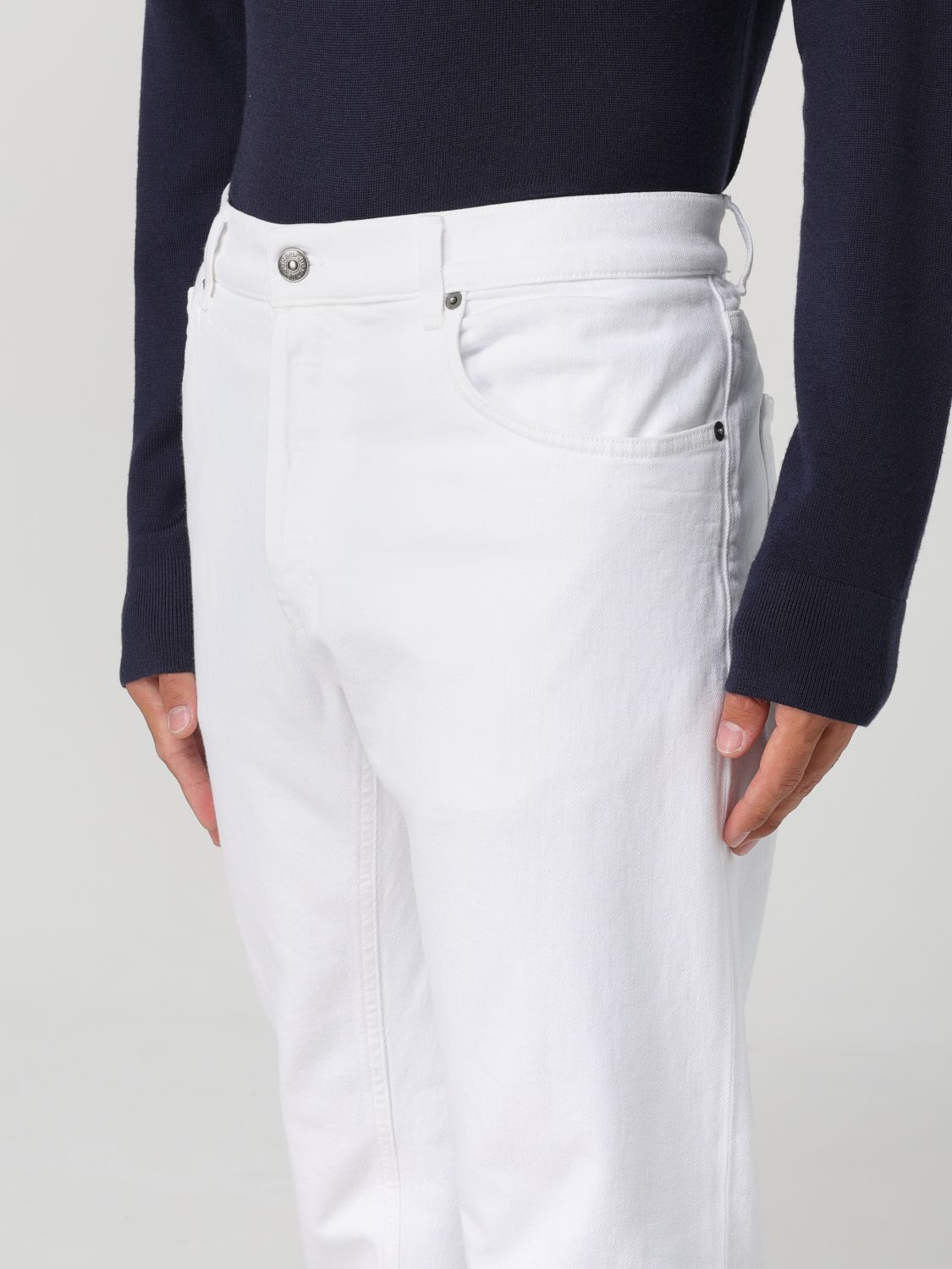 Pants Men color White