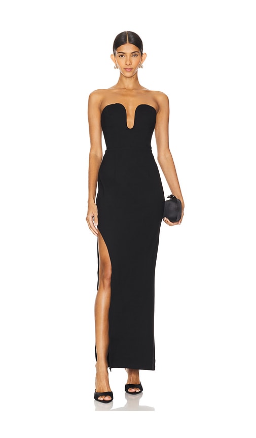 ELLIATT ROBE MAXI EDEN en Black.  XL. Also en