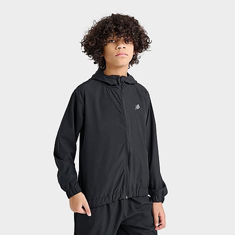 Big Kids Track Jacket in Caviar