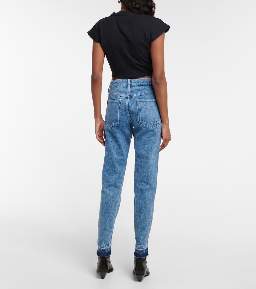 Marant Etoile Sulanoa mid-rise slim jeans
