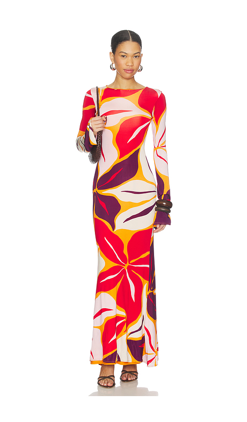 Cala de la Cruz Amay Dress in Red. - XS also in S, M