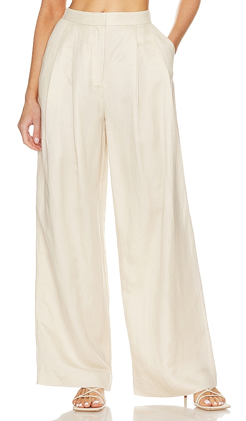 Song of Style Yara Pant in Beige. - M also in