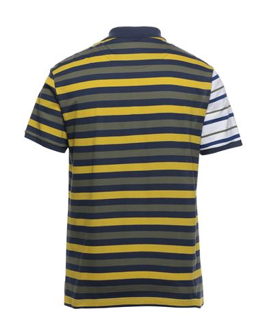 Man Polo shirt Blue Size 3XL Cotton