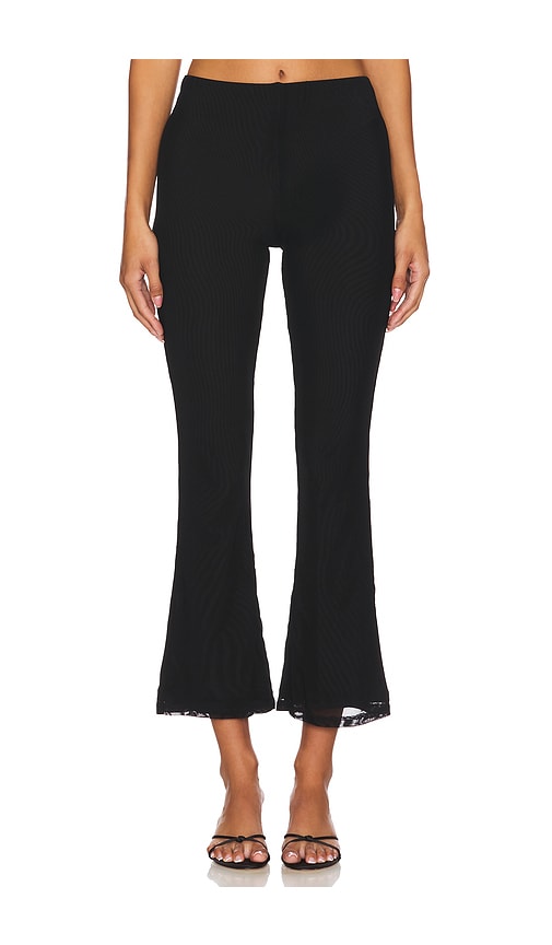 MAJORELLE Trey Mesh Pant in Black. M also in