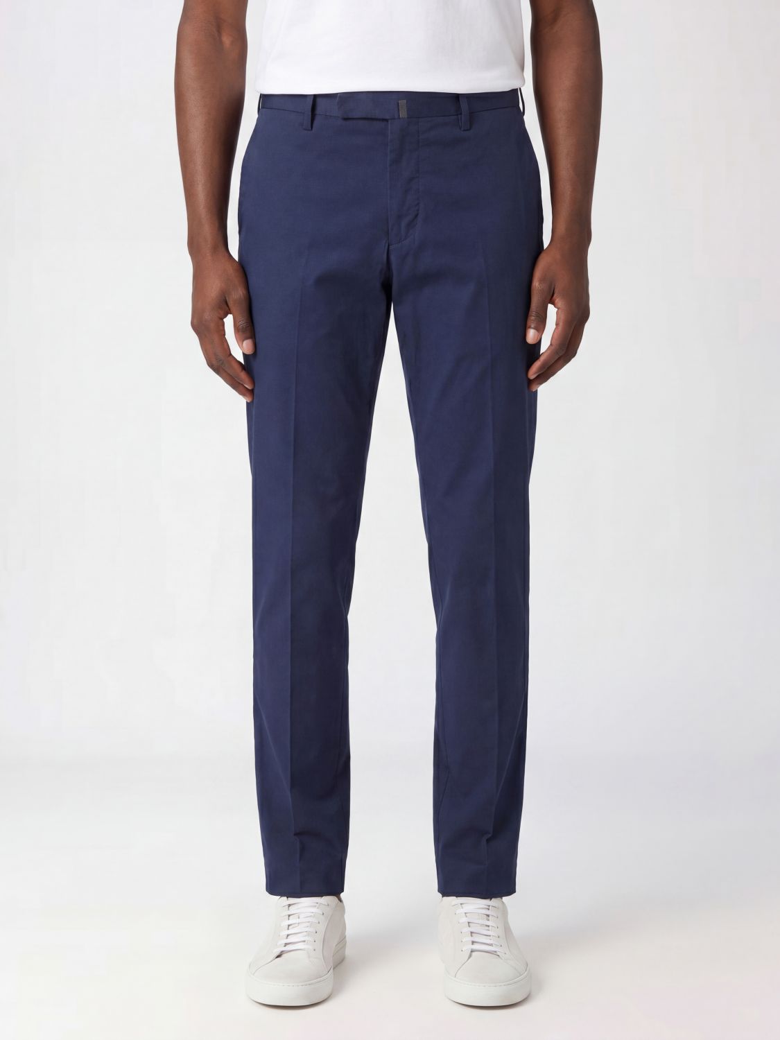 Pants Men color Blue