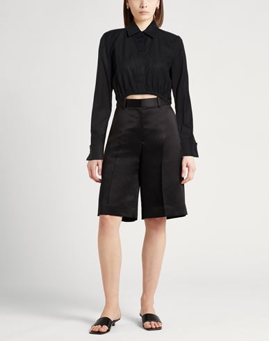 Woman Shirt Black Size 8 Cotton
