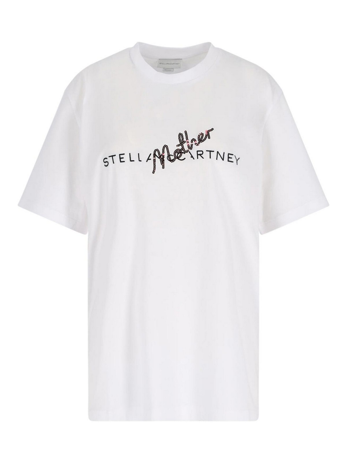 T-shirt logo with sequins