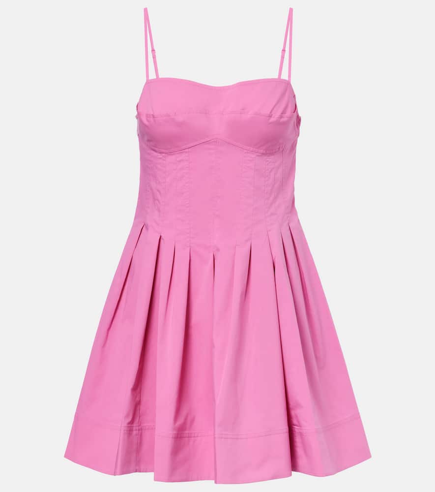 Kitt cotton-blend minidress