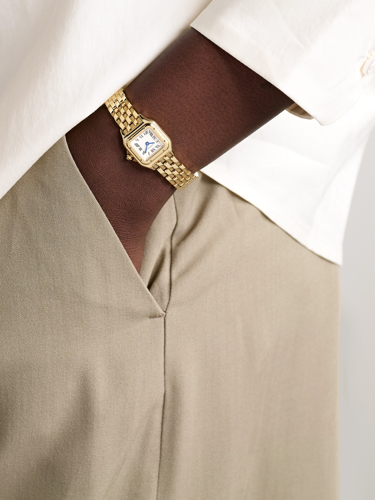 Panthère De 25mm Mini 18-karat Gold Watch - One size