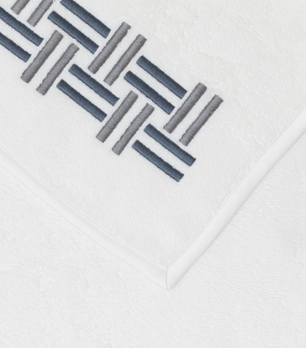 Basket Weave Bath Towel (100Cm X 150Cm)