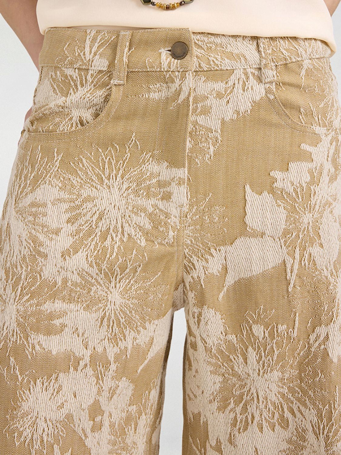 MOMONÌ Pants Woman color Oil