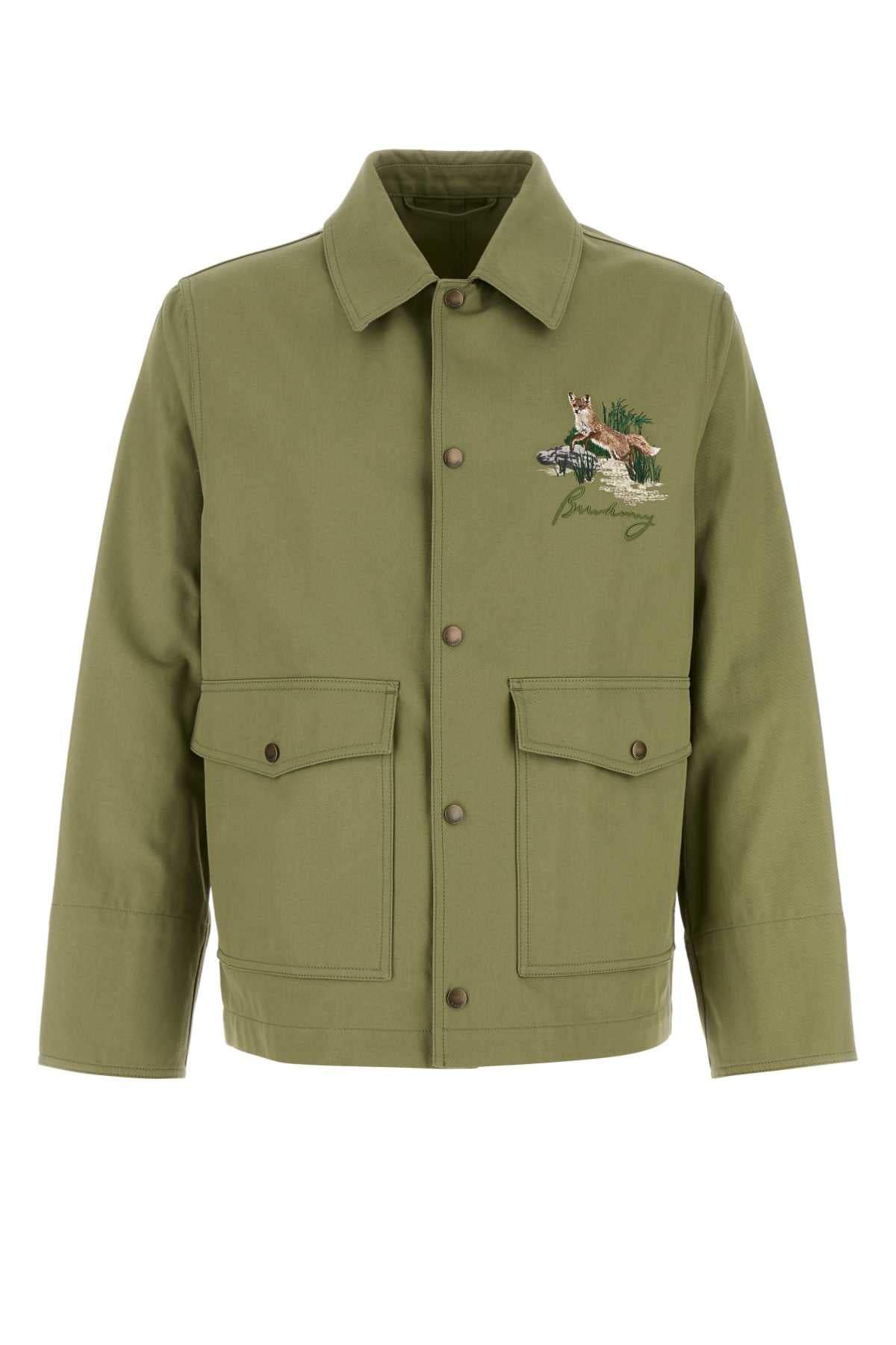 Cotton Jacket — Green