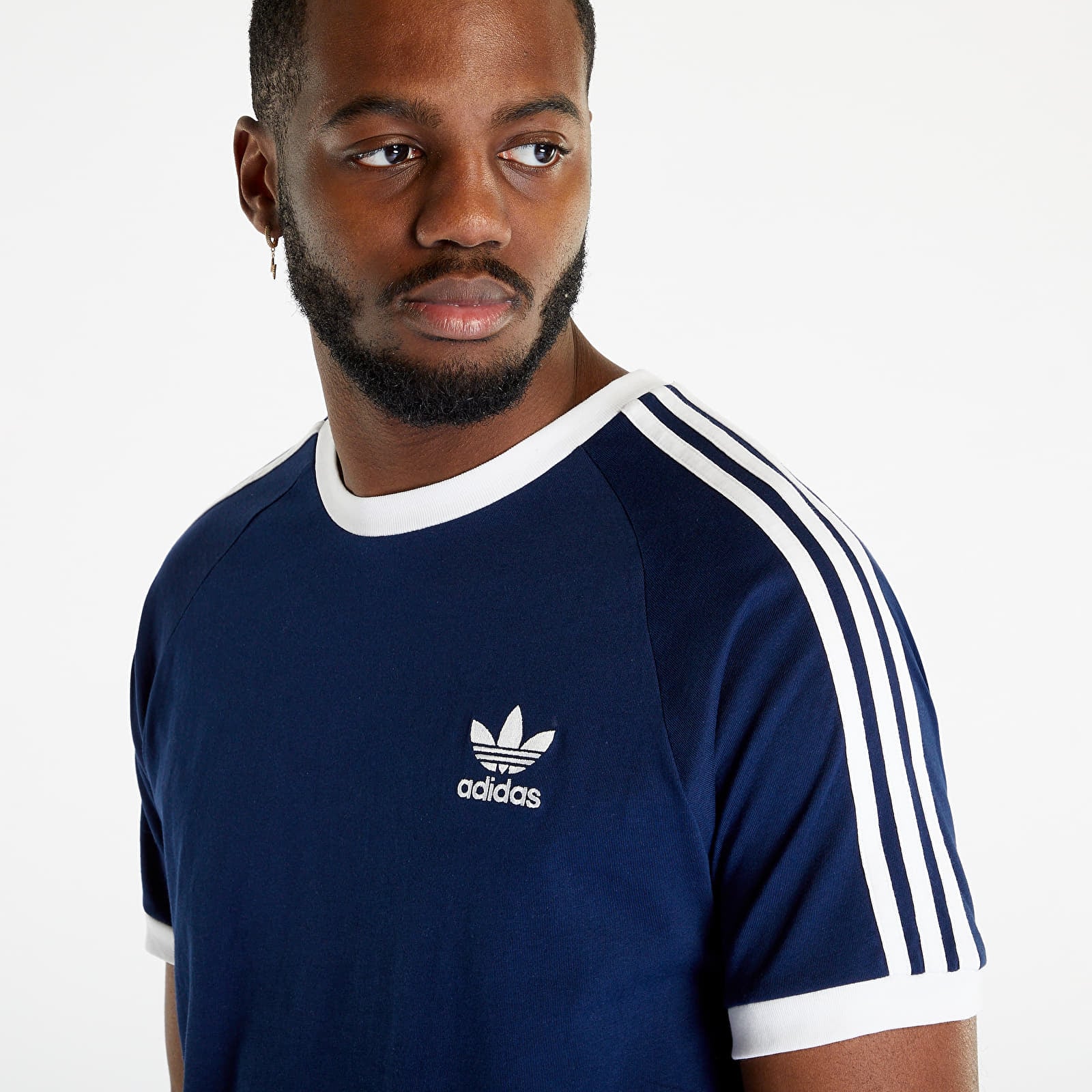T-shirt adidas 3-Stripes Short Sleeve Tee Night Indigo