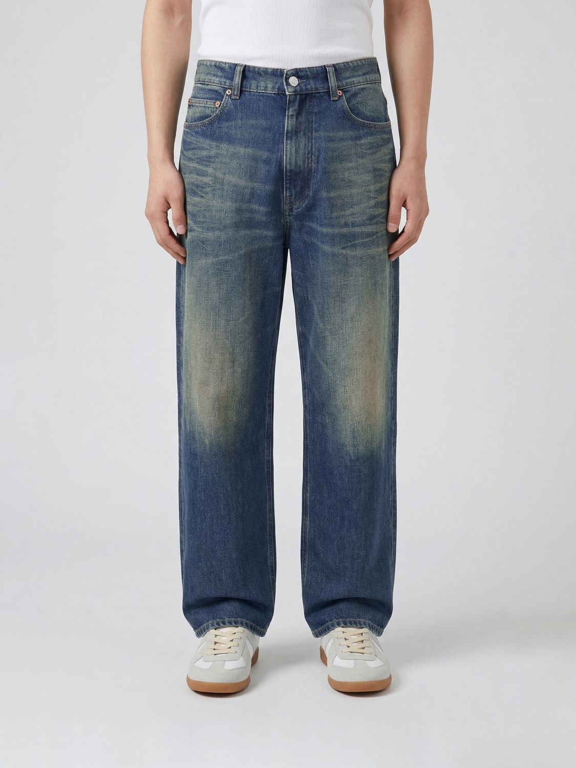 Jeans Men color Blue