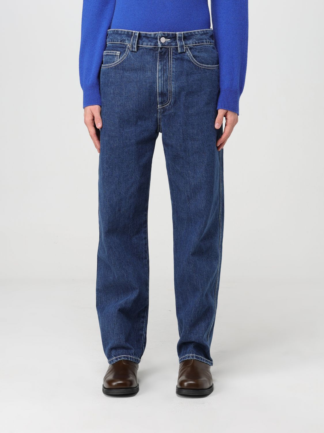 Jeans Men color Denim