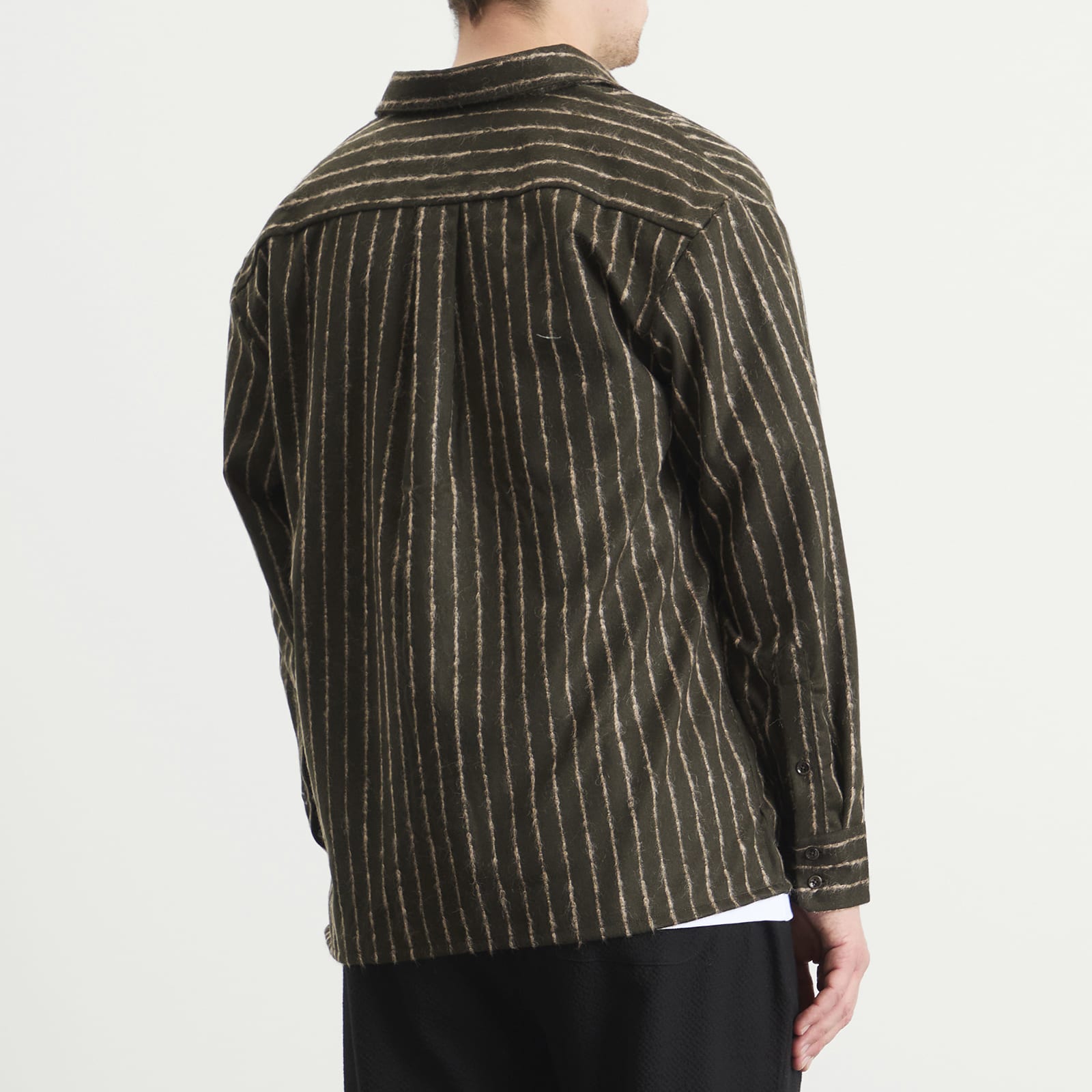 Men's Gusto Shirt Salmon Stripe