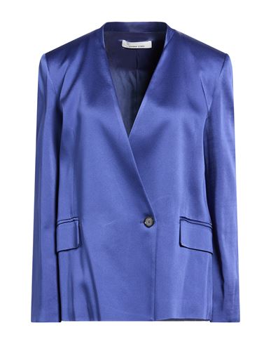 Woman Blazer Purple Size 12 Acetate, Viscose