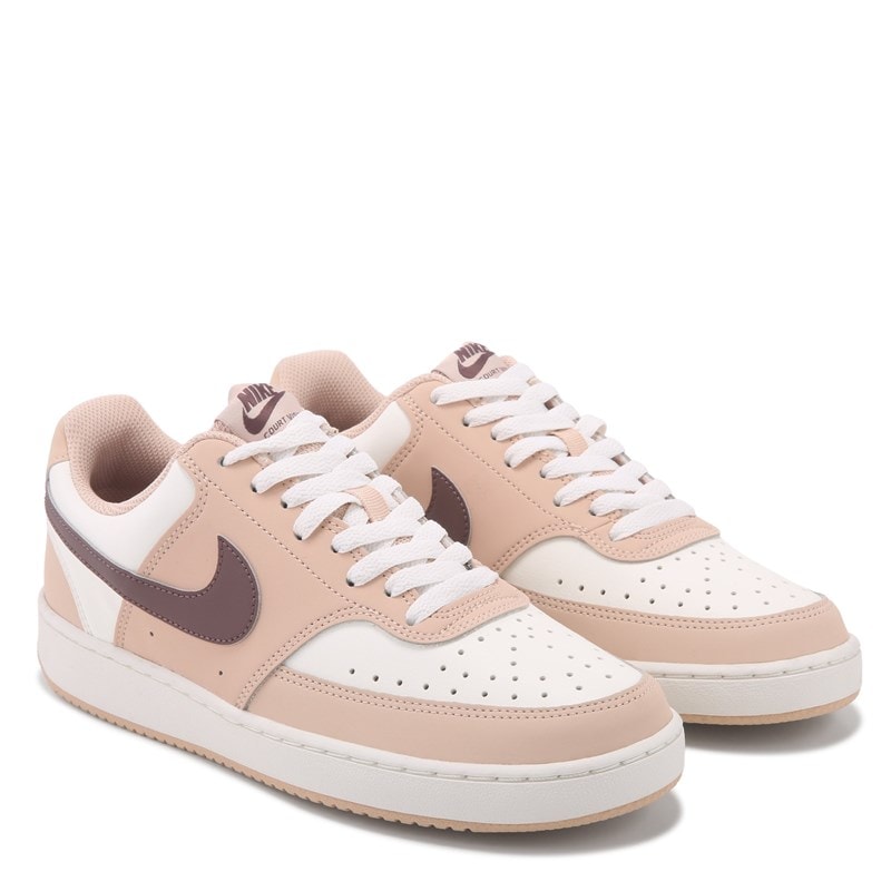 Women's Court Vision Low Sneakers (Tan/Brown)