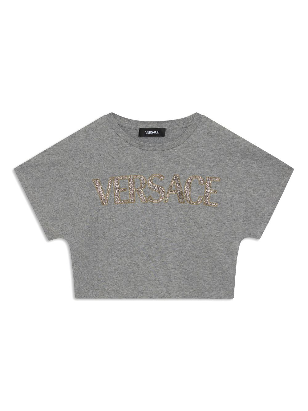 Logo-embroidered T-shirt - Grey