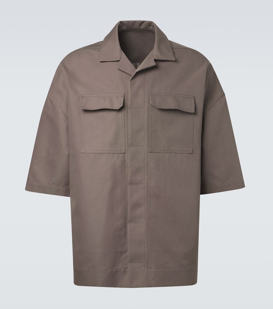 Cotton-blend shirt