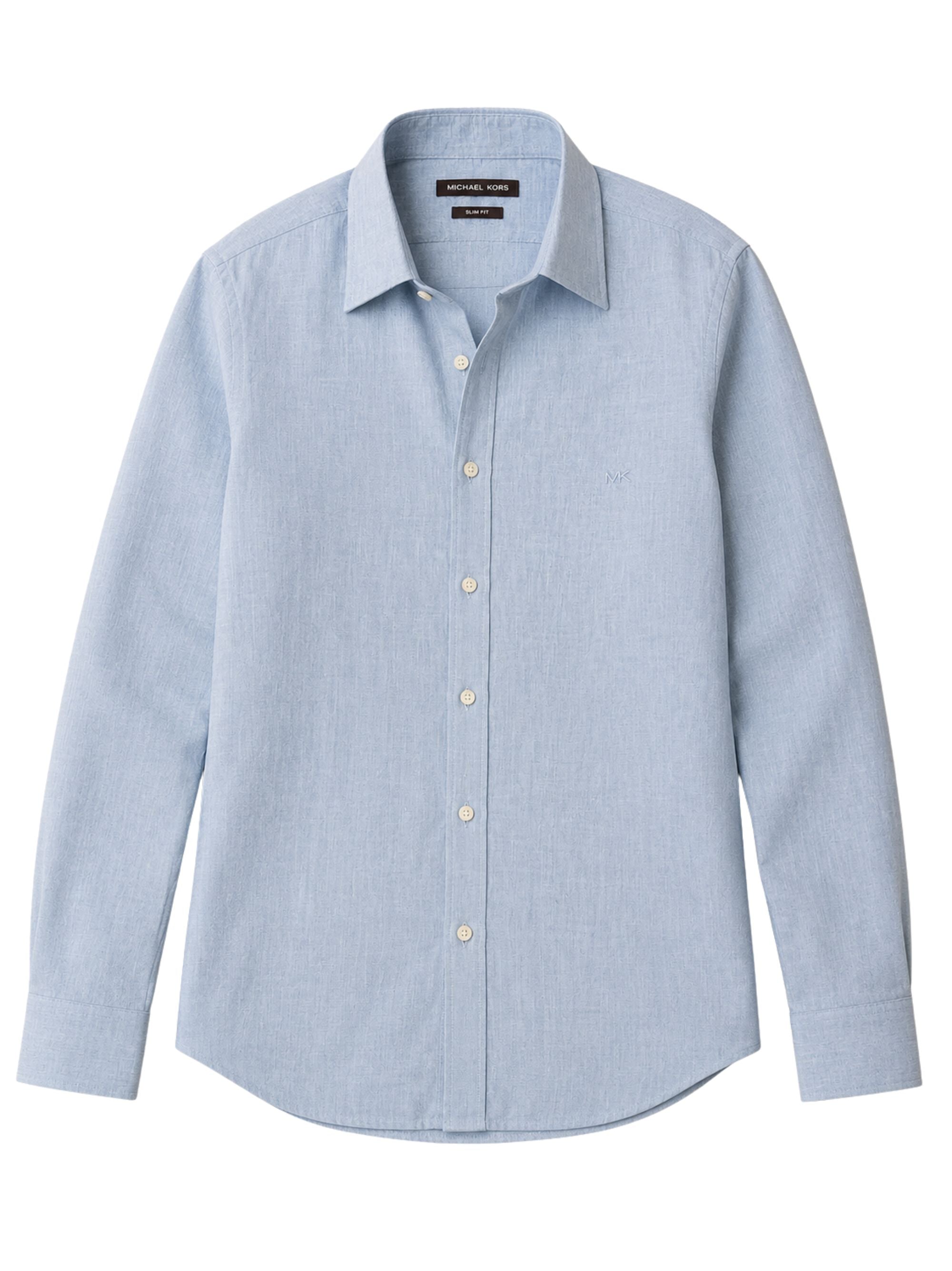 Linen Button-Up Shirt - Men's Size
