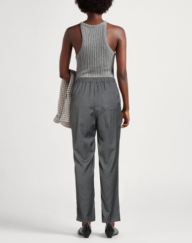 Woman Pants Grey Size 8 Polyester, Viscose, Elastane, Acetate