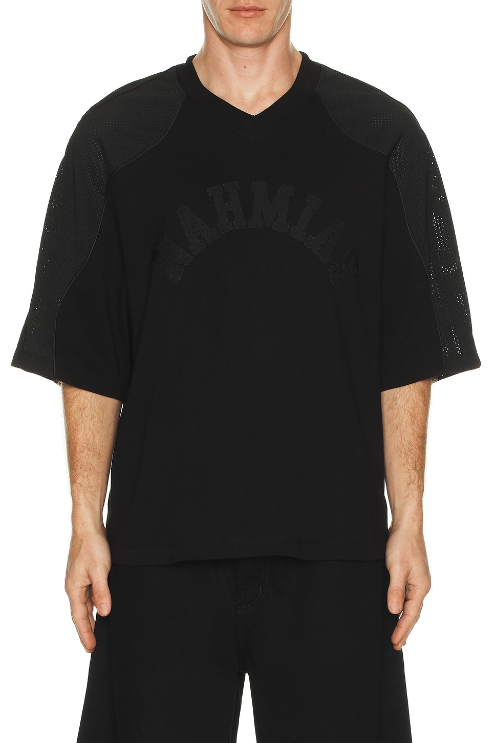 Nahmias Ollie Jersey in Black - Black. M also in L, XL/1X, XXL/2X