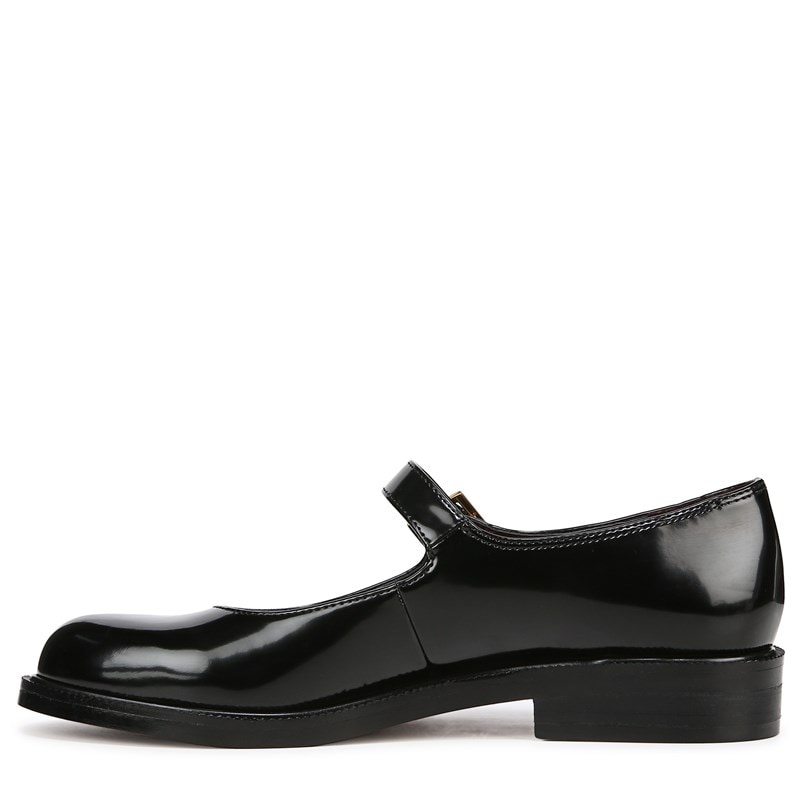 Women's Melfi Mary Jane Shoes (Black Faux Leather)