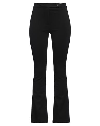 Woman Pants Black Size XL Viscose, Polyamide, Elastane
