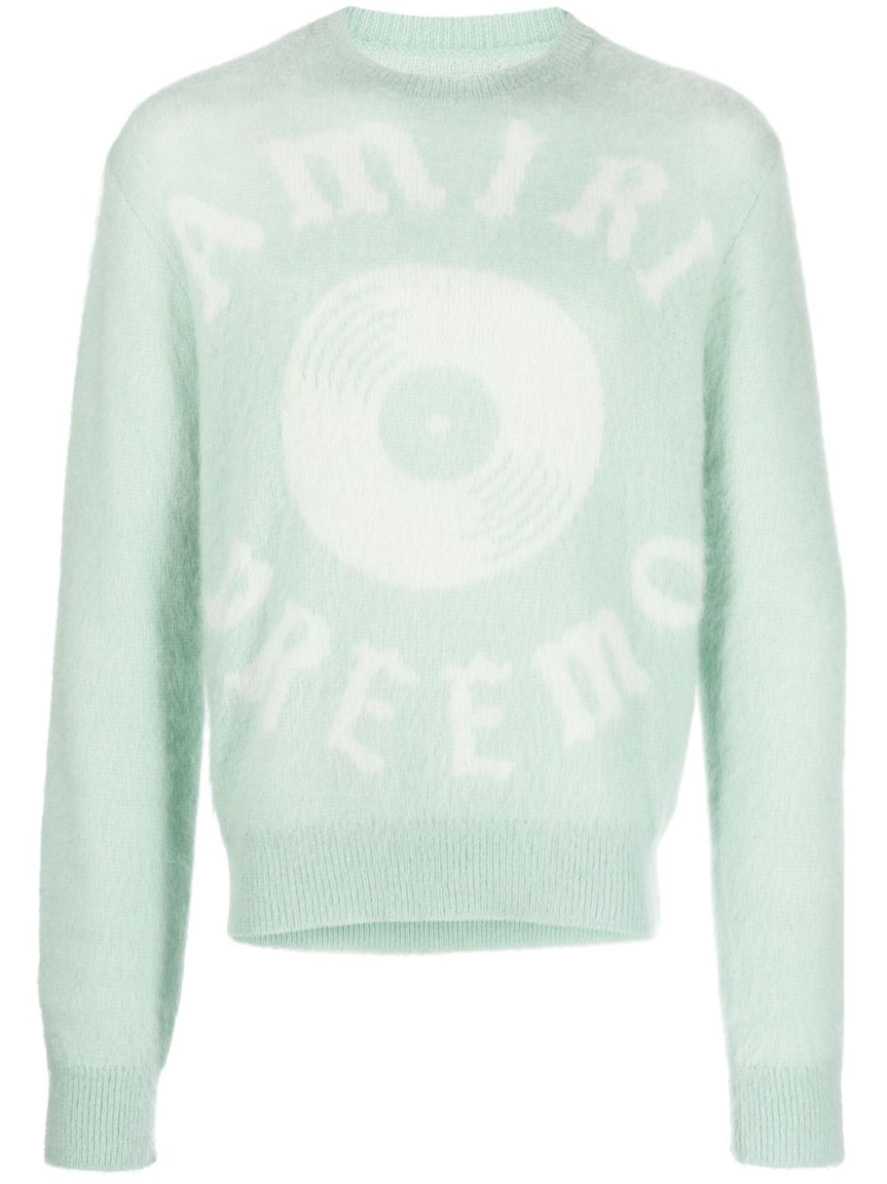 Knitwear In Green Alpaca