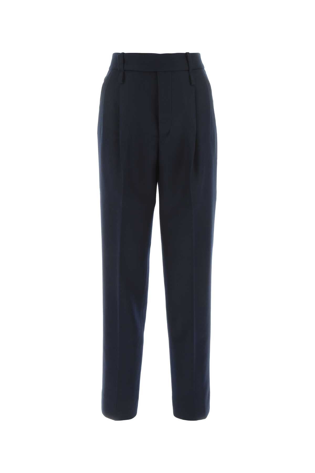 Cashmere Trousers — Navy
