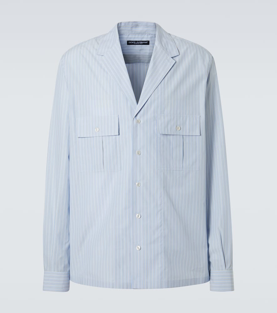 Striped cotton shirt