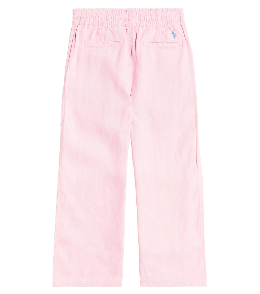 Polo Ralph Lauren Kids Linen wide-leg pants