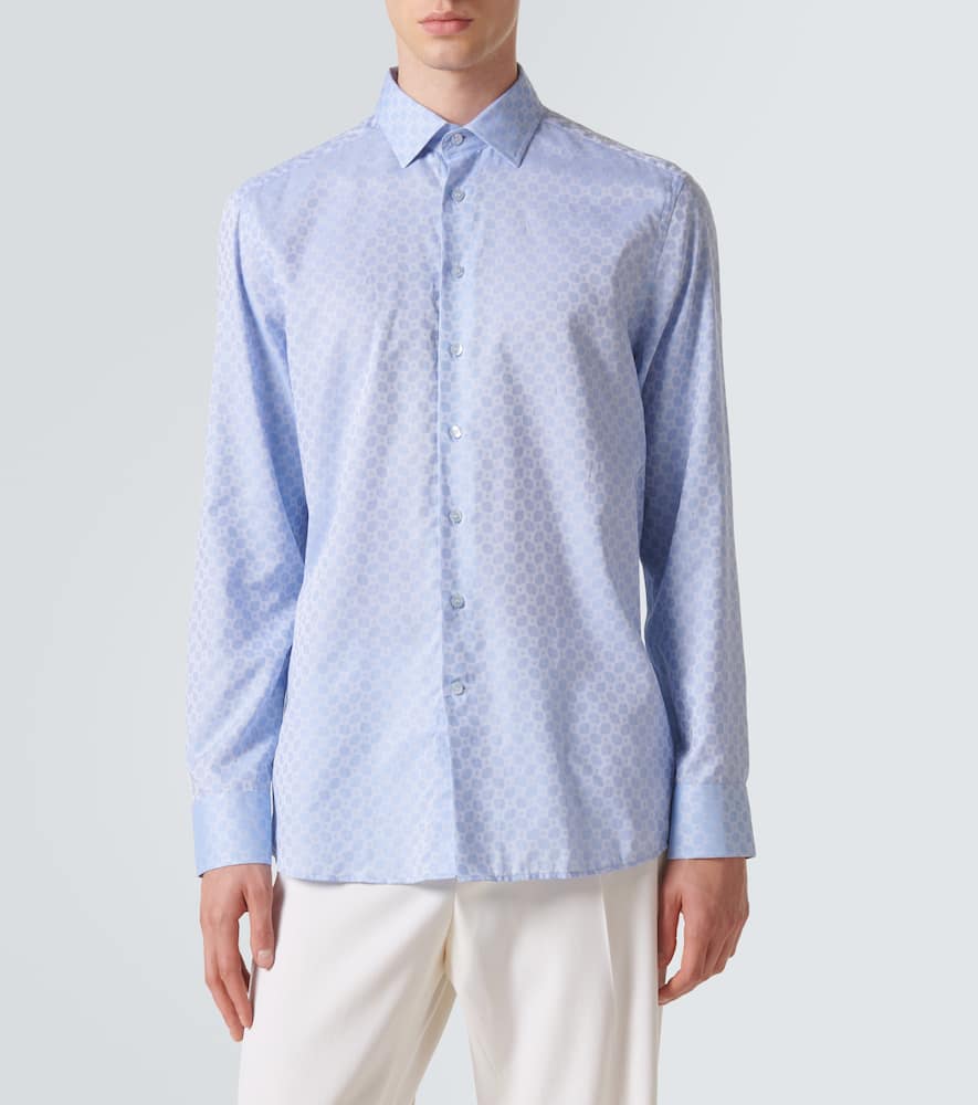Etro Printed cotton shirt