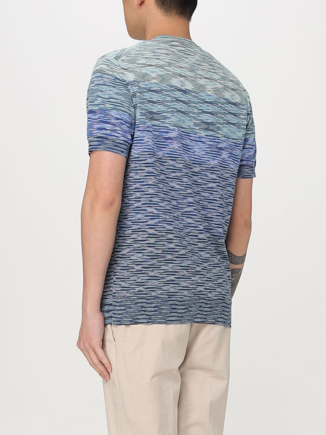 T-Shirt MISSONI Men color Blue