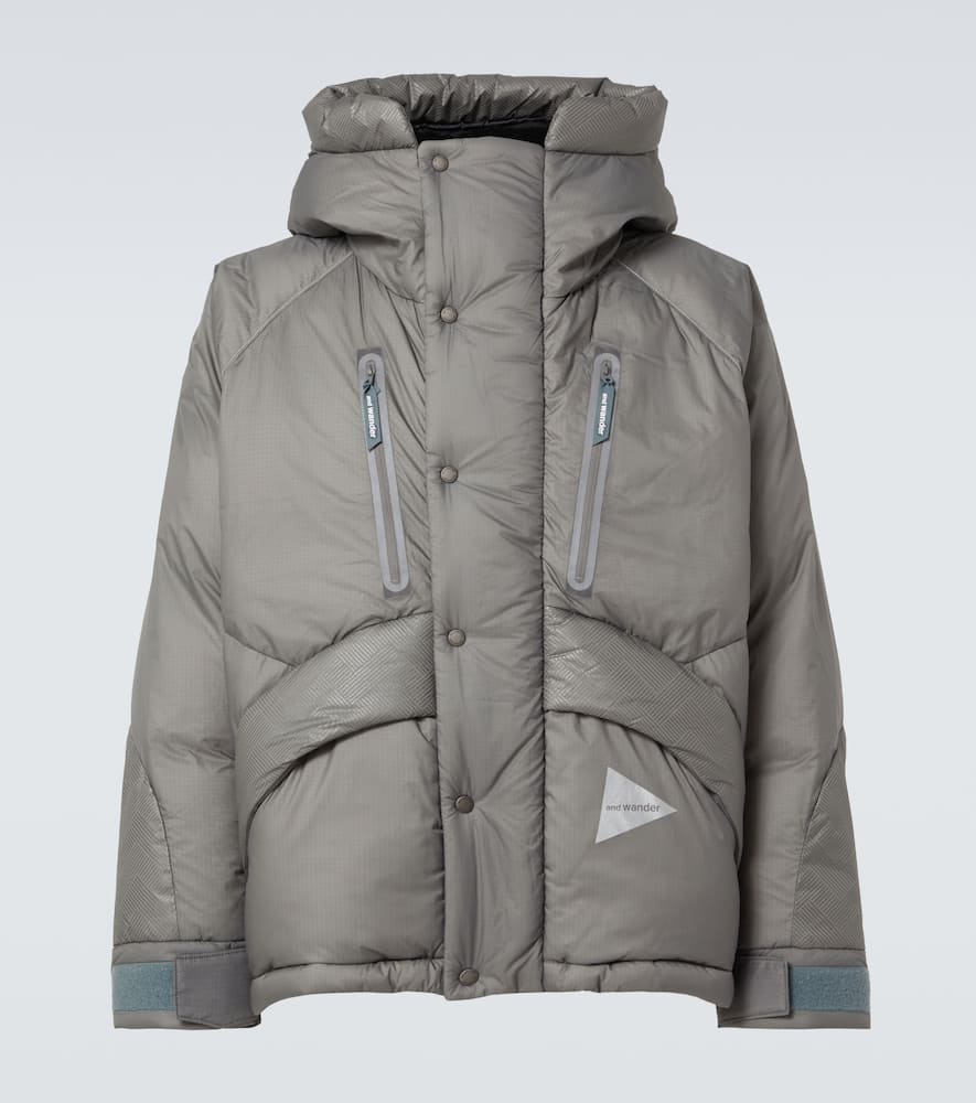 Logo puffer jacket