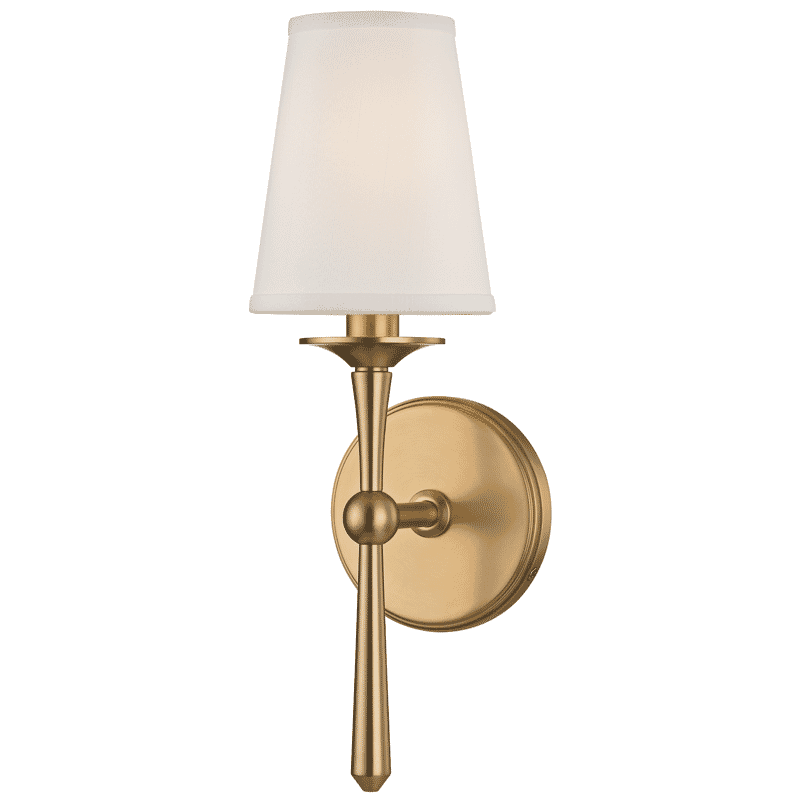 Islip 15" Wall Sconce in Aged Bra