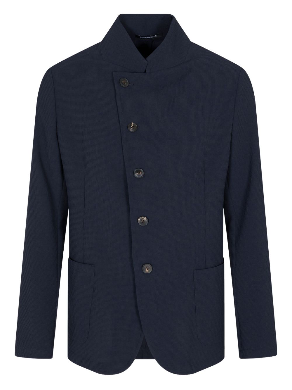 Single-breasted blazer - Blue