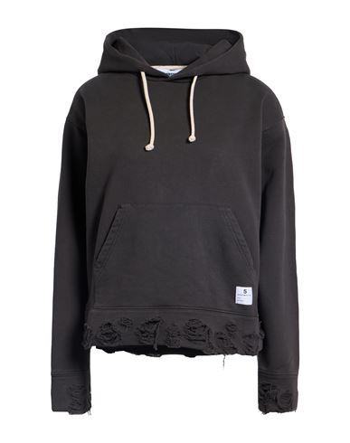 Woman Sweatshirt Lead Size M Cotton