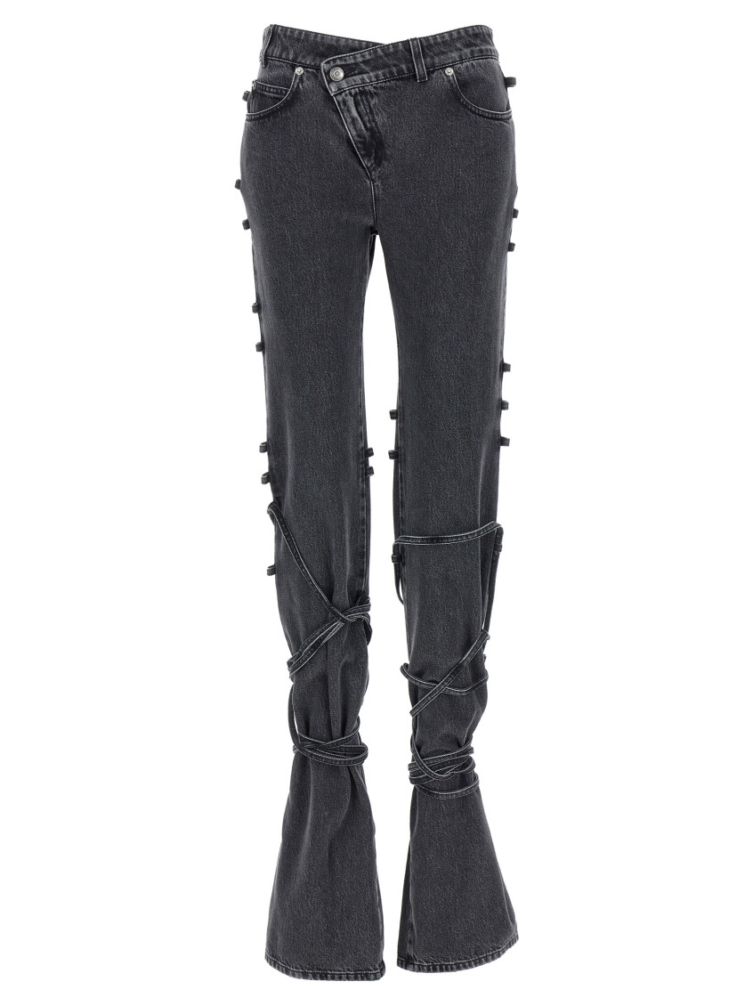 Asymmetric Closure Jeans