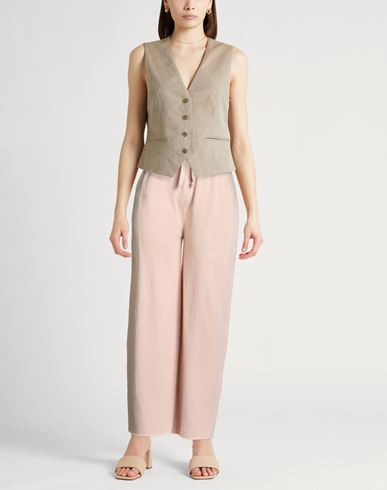 Woman Pants Blush Size S Cotton