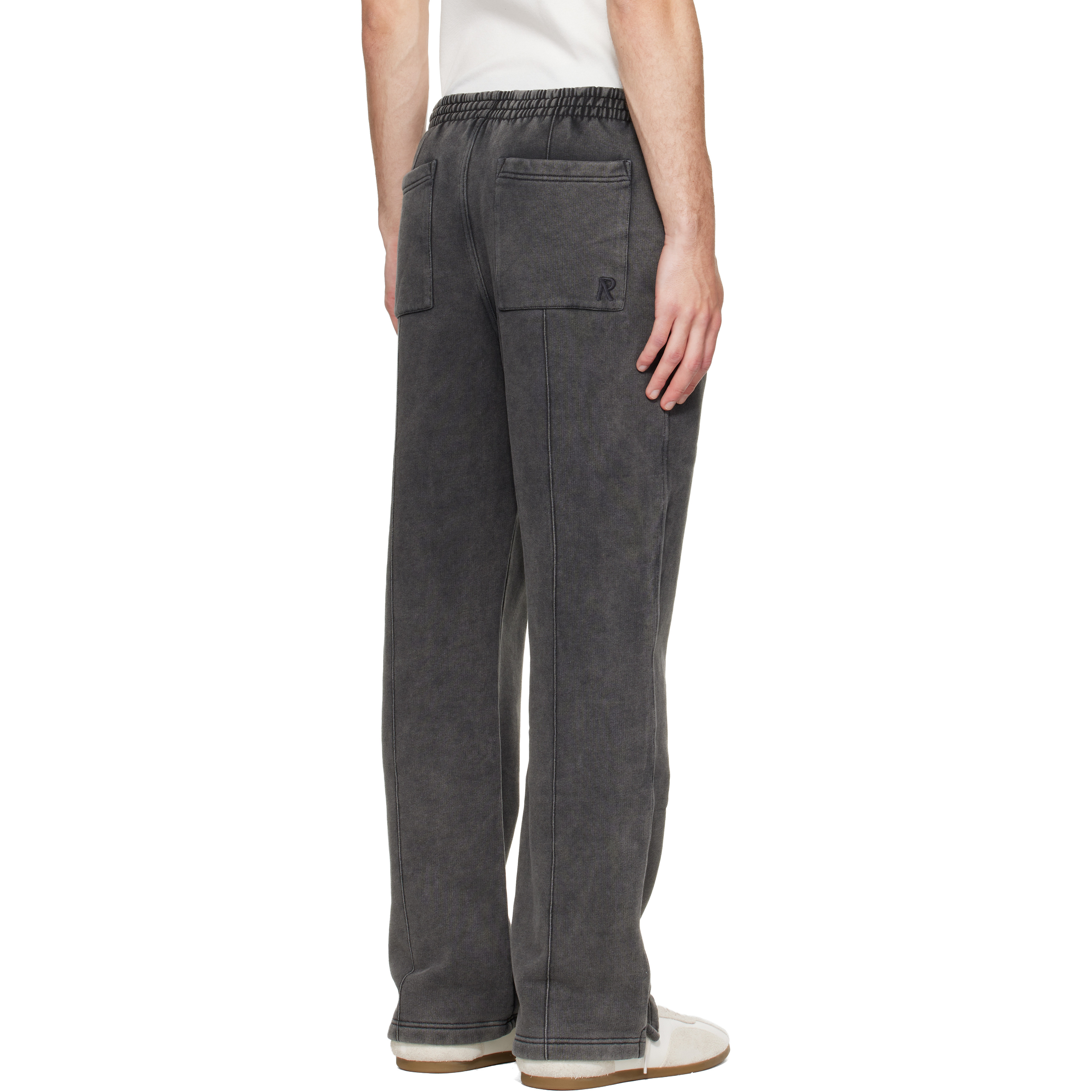 Gray Initial Sweatpants