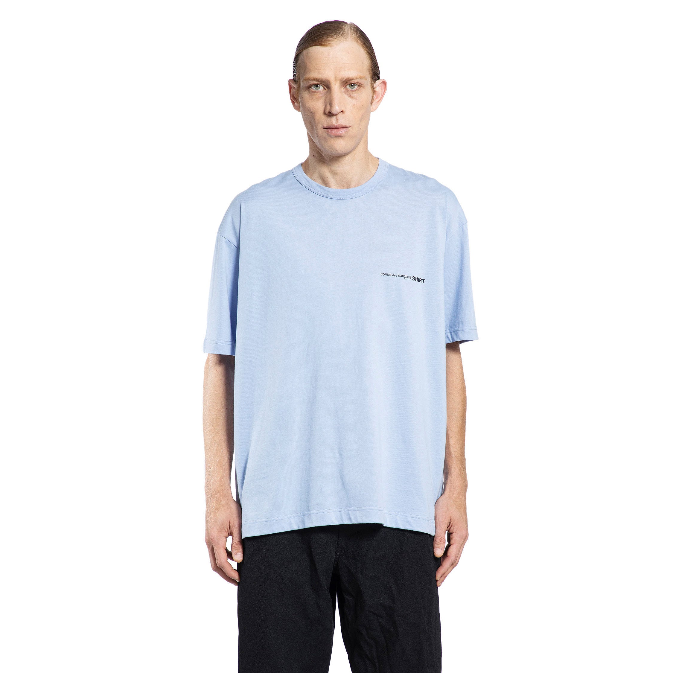 MAN BLUE T-SHIRTS & TANK TOPS