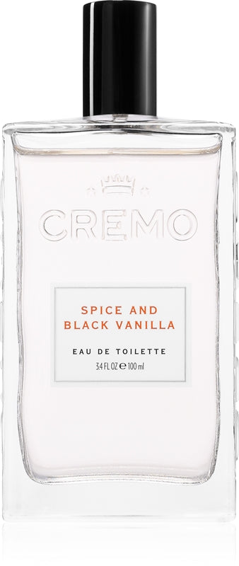 Cremo Spice & Black Vanilla Spray Cologne Eau de Cologne for Men
