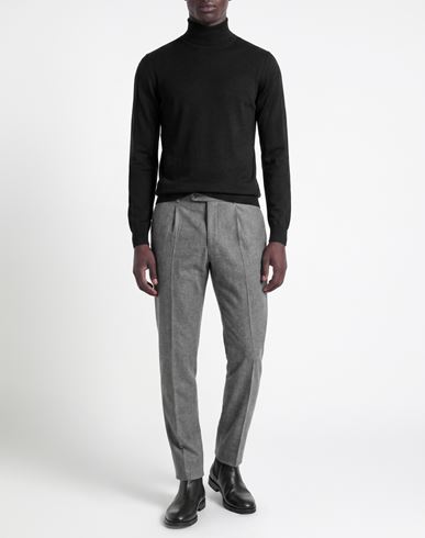 Man Turtleneck Black Size 46 Virgin Wool