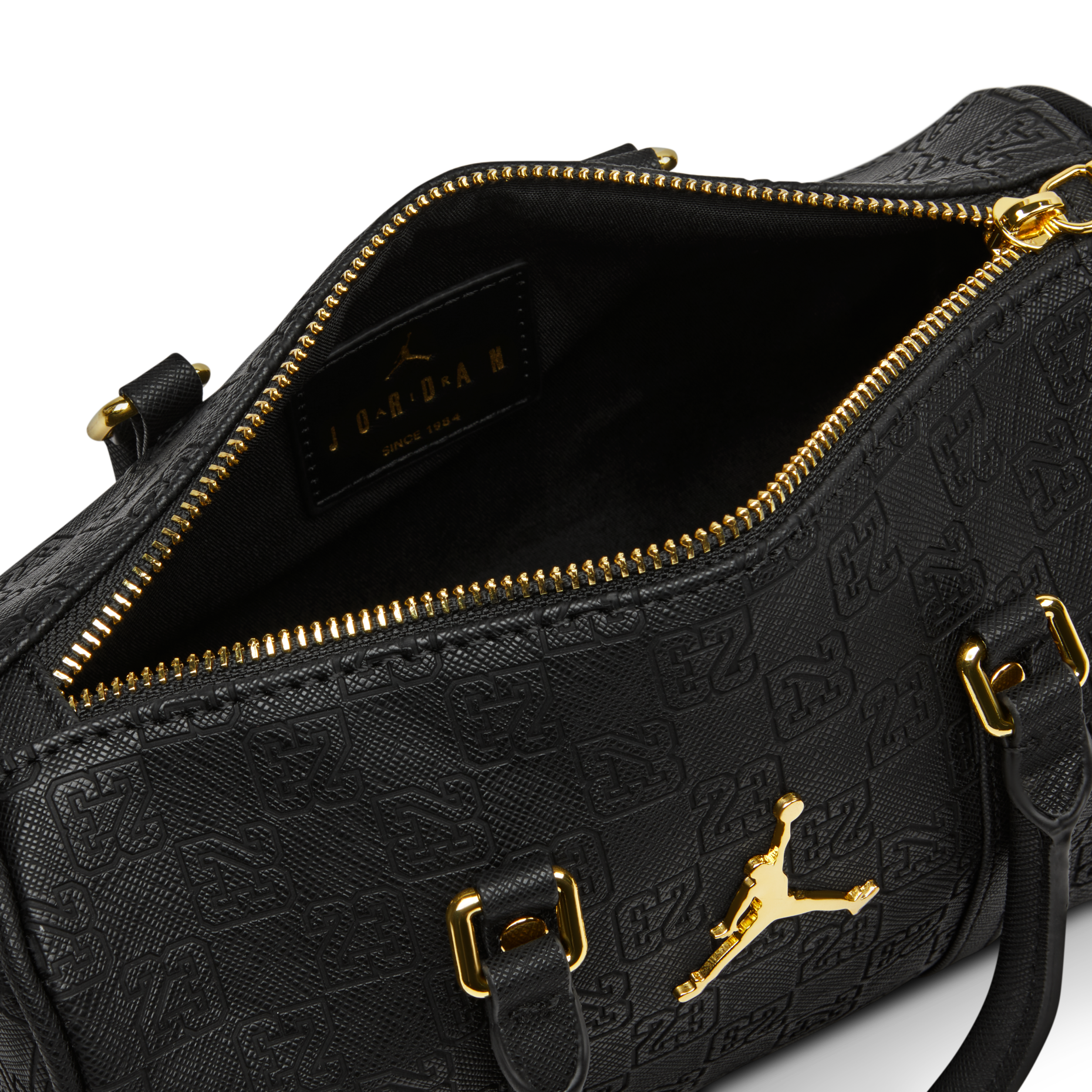 Monogram Crossbody Bag 'Black Gold'