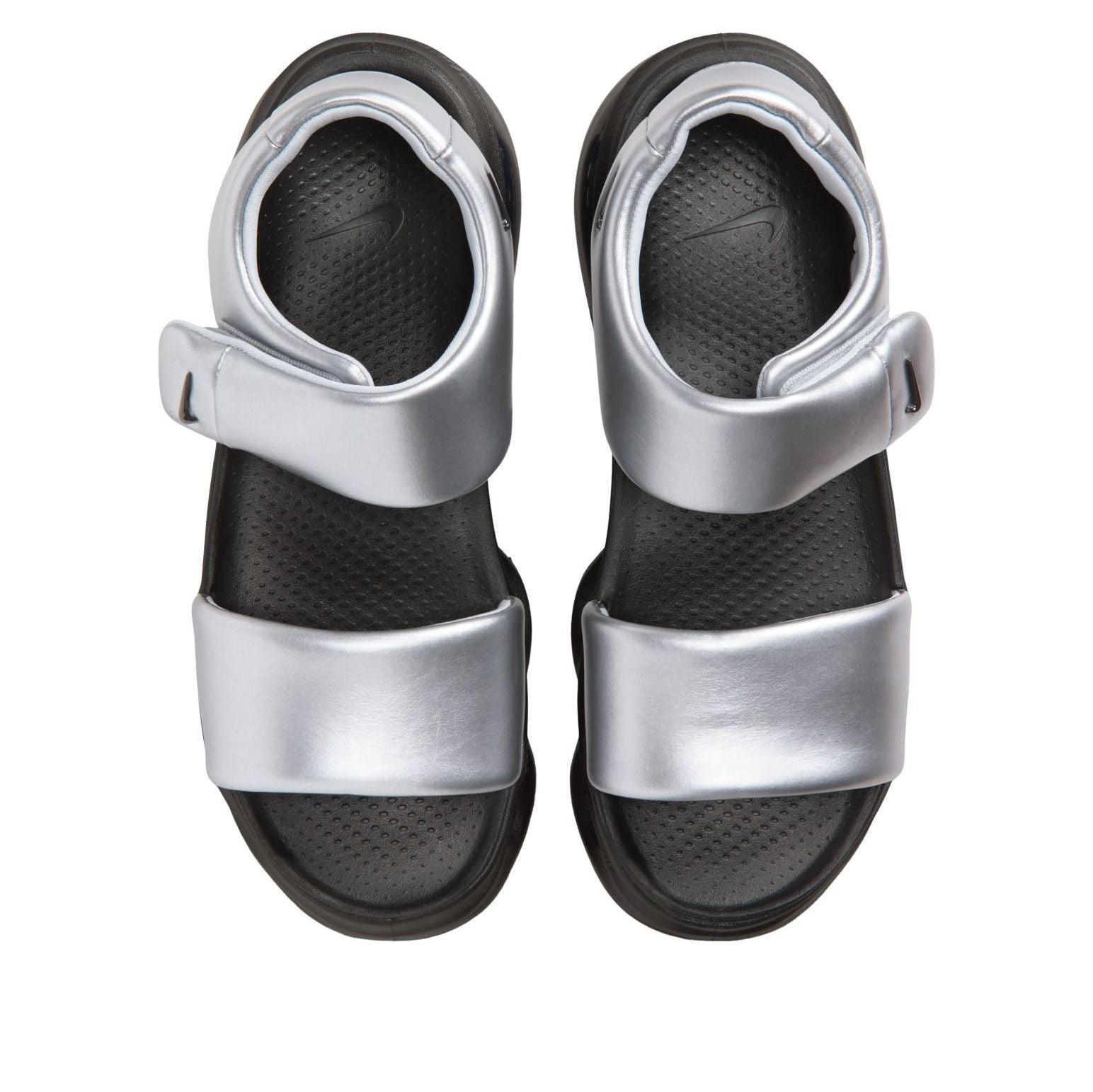 (WMNS) Air Max Halo Sandals 'Metallic Cool Grey Black'