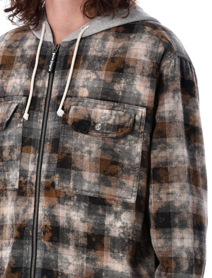 Logo Check Overshirt